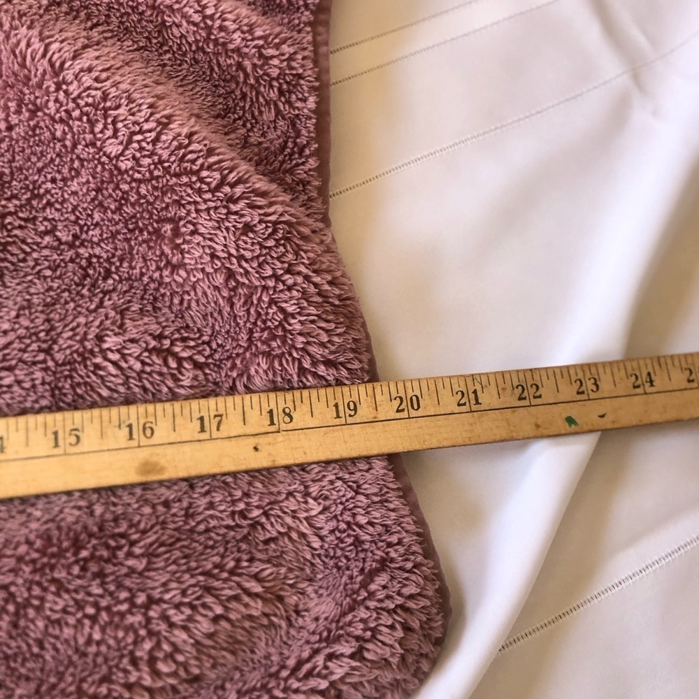 Bluenotes Dusty Rose Hooded Sweater Plush and Cozy - Picture 6 of 11